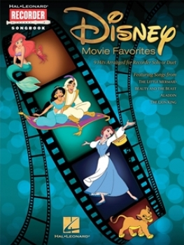 Hal Leonard Disney Movie Favorites for Recorder (Blockflöte)