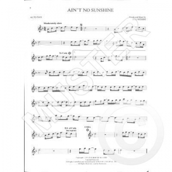 101 popular songs Altsaxophon