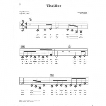 EZ play today Michael Jackson Keyboard