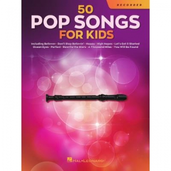 50 Pop Songs for Kids Blockflöte