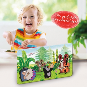 Der kleine Maulwurf Brettchen Musiker