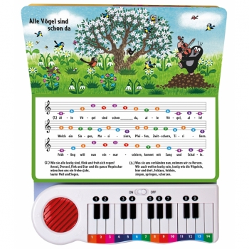 Der kleine Maulwurf Meine Ersten Lieder Klavier