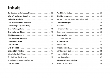 Kalimba - Schnell und einfach lernen