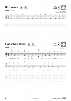 Kalimba Songbook