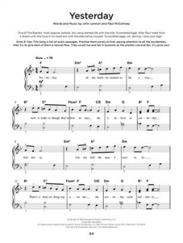 Really Easy Piano: 40 Beatles Hits