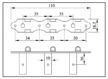 Preview: Ortega Classic Stimmmechaniken Set - gold/schwarz Deluxe