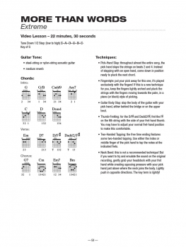 Preview: Teach Yourself to Play Guitar Songs: “More Than Words” & 9 More Acoustic Hits