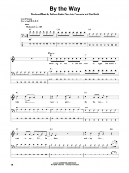 Preview: Red Hot Chili Peppers Bass Play-Along Volume 42