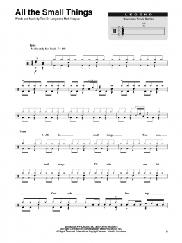 blink-182 Drum Play-Along Volume 10