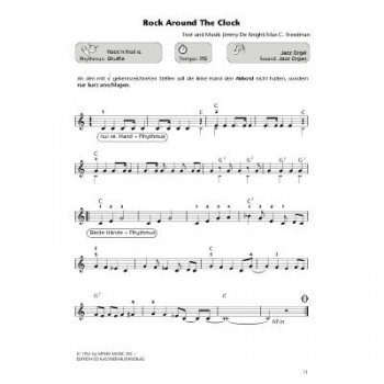 Die Taste 5 Keyboardschule