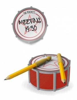 Drummy - Sticky Notizblock-Set
