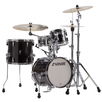 Sonor AQ2 14" Transparent Black Martini Drumset