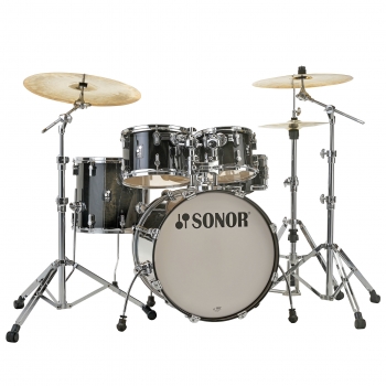 Sonor AQ2 20" Transparent Black Studio Drumset