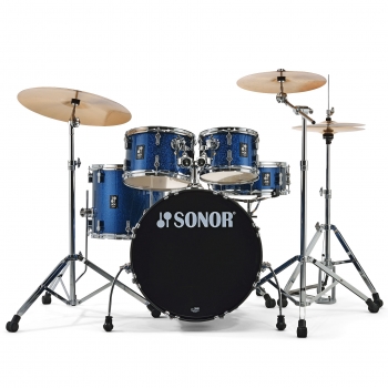 Sonor AQX 20" Blue Ocean Sparkle Studio Drumset