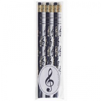 Bleistift Violinschlüssel (6 Stück)