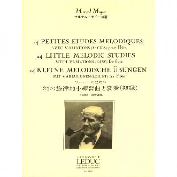 24 petites Etudes melodiques avec variations