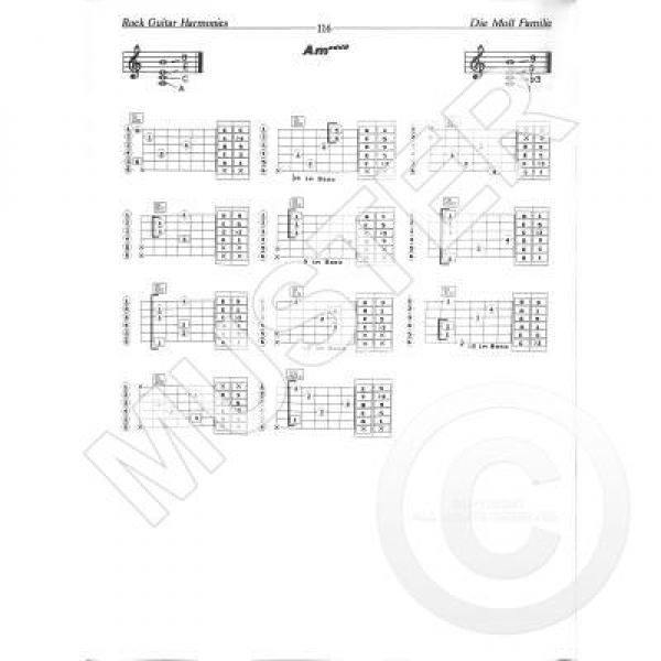 AMA Rock Guitar Harmonies