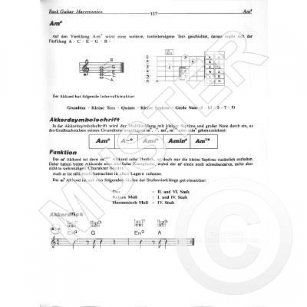 AMA Rock Guitar Harmonies