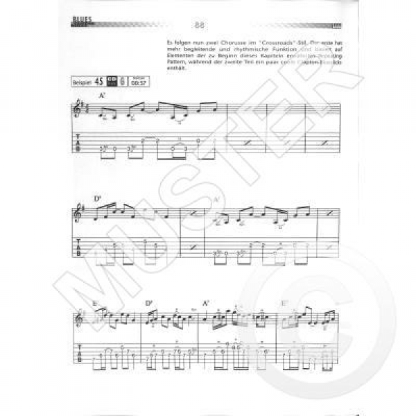 AMA Blues Guitar Rules (deutsch)