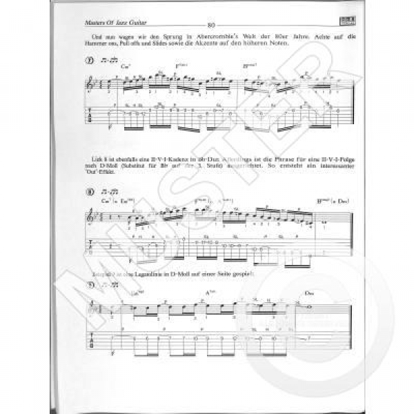 AMA Masters of Jazz Guitar