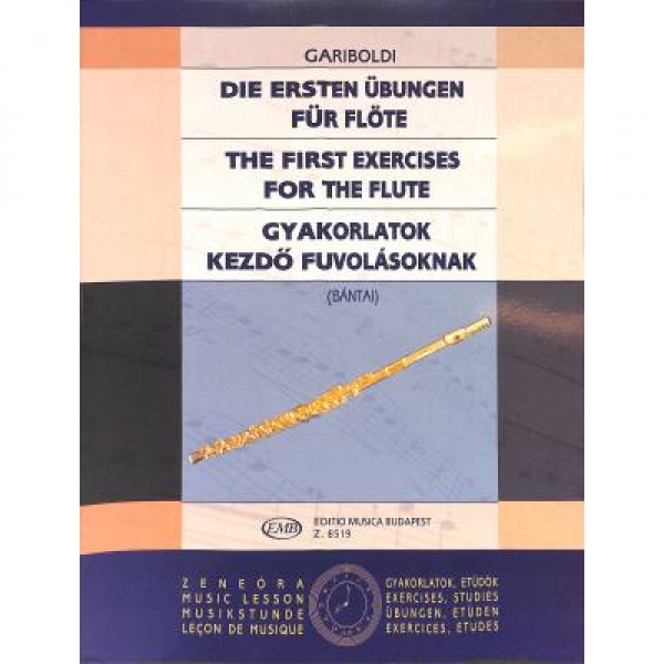 Die ersten Übungen für Querflöte