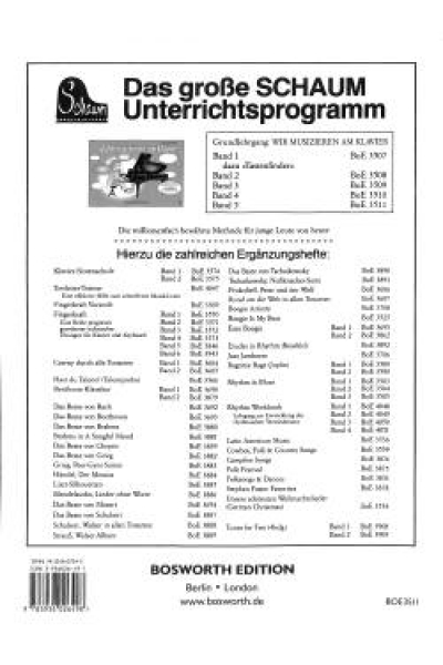 Wir musizieren am Klavier 5 Schaum