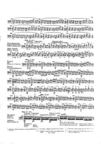 Bogentechnik op 2/1 Cello, Sevcik