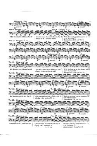 Bogentechnik op 2/4 Cello, Sevcik