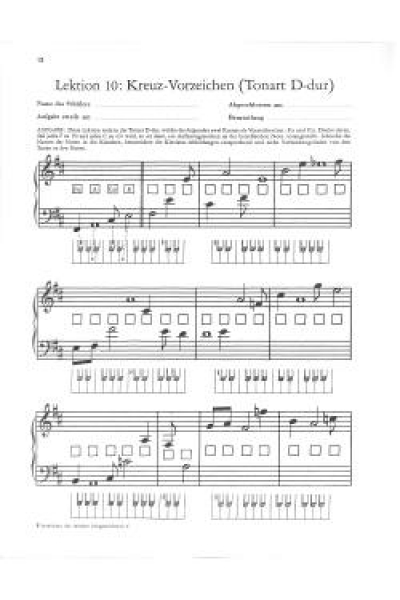 Klavier-Notenschule Band 2 Schaum