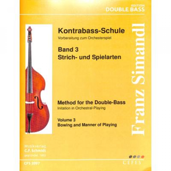 Kontrabass Schule 3 Franz Simandl