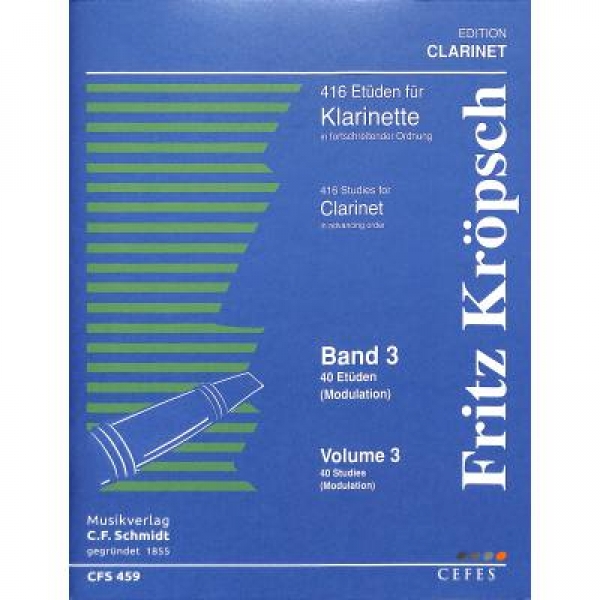 416 Etüden Band 3 Kröpsch