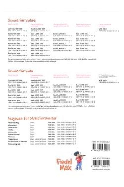 Fiedel Max - Vorschule Klavierbegleitung