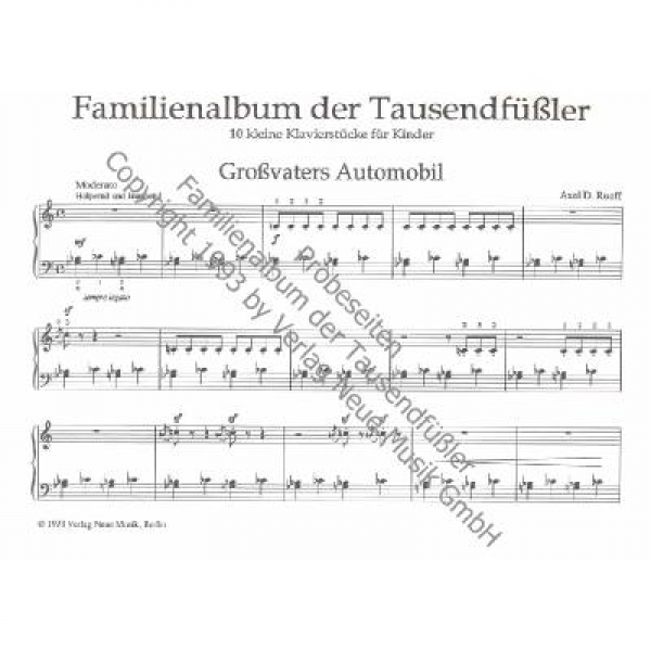 Familienalbum der Tausendfüßler