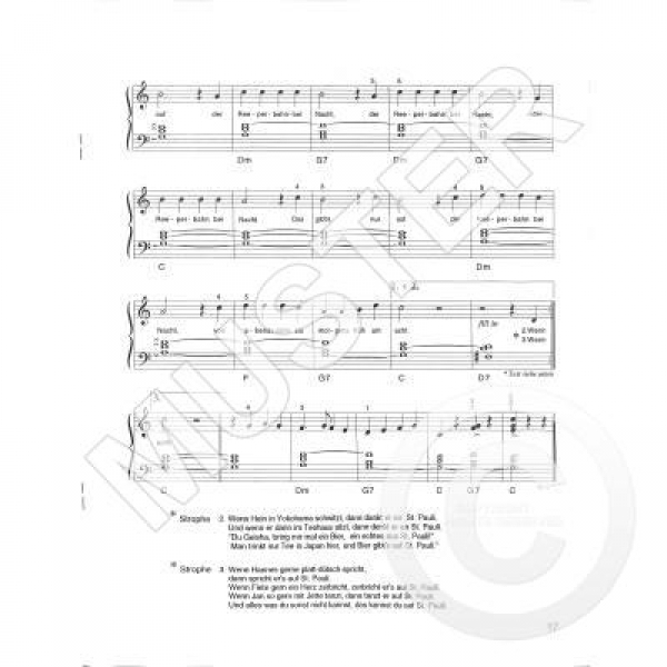 DUX Stimmungslieder Keyboard