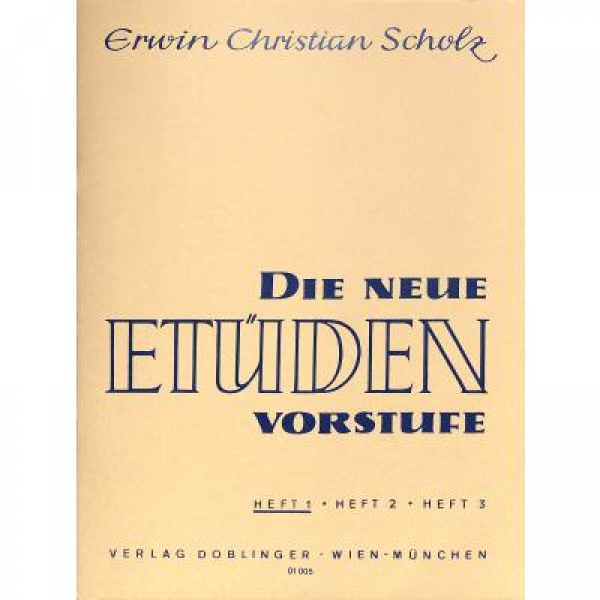 Die neue Etüden Vorstufe 1 Klavier Scholz