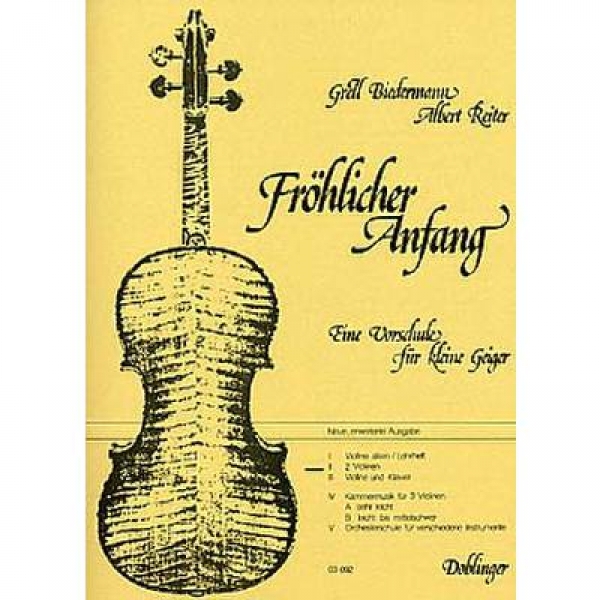 Fröhlicher Anfang 2 Violinschule