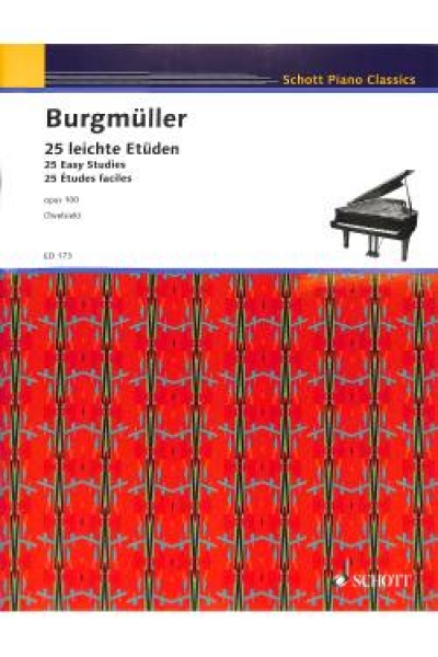 25 leichte Etüden op 100 Burgmüller