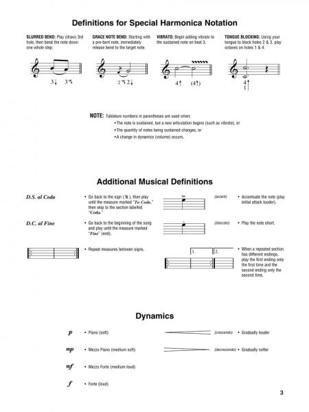 Blues/Rock Harmonica Play-Along Volume 3