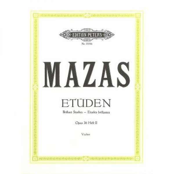 Etüden 2 op 36 Mazas