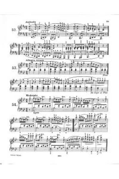 Erster Lehrmeister op 599 Klavier Czerny