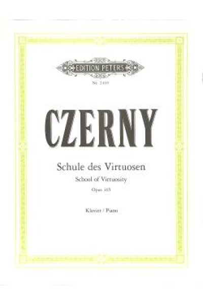 Schule des Virtuosen op 365 Klavier Czerny