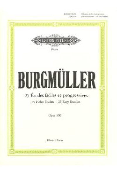 25 leichte Etüden op 100 Burgmüller