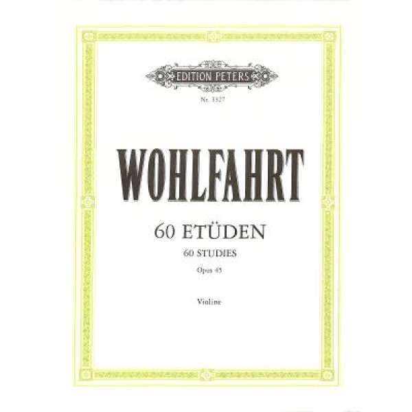 60 Etüden op 45 Wohlfahrt
