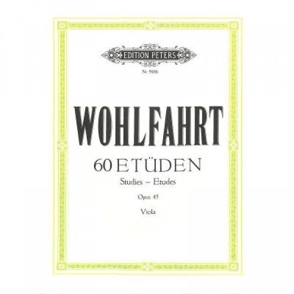 60 Etüden op 45 Wohlfahrt Viola
