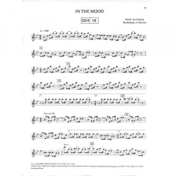 DUX Popular Collection 6 T-Sax+Klavier
