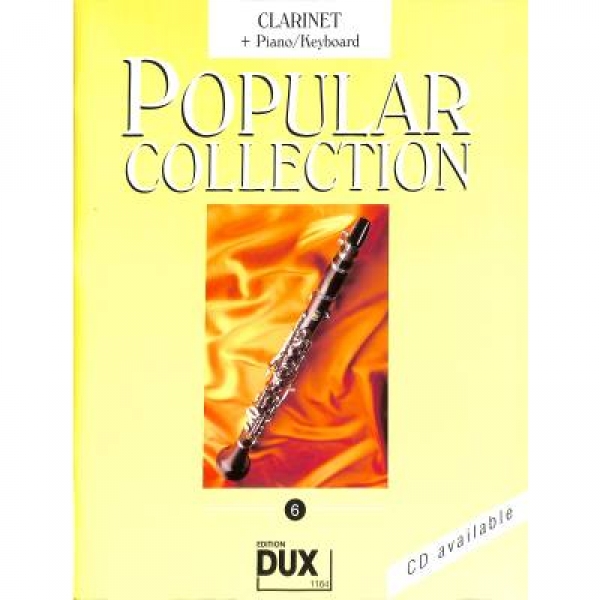 DUX Popular Collection 6 Klarinette+Klavier