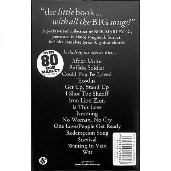 The little black songbook Bob Marley