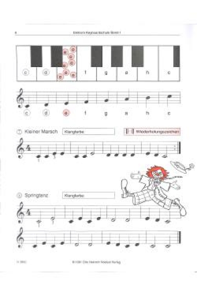 Dimbo's Keyboardschule 1