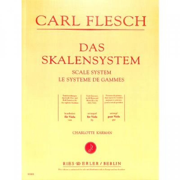 Das Skalensystem Viola Flesch