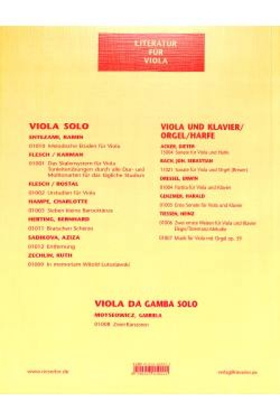 Das Skalensystem Viola Flesch